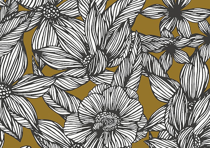 Ted Baker Vietnam, Gold - Roller Blind - Image 6